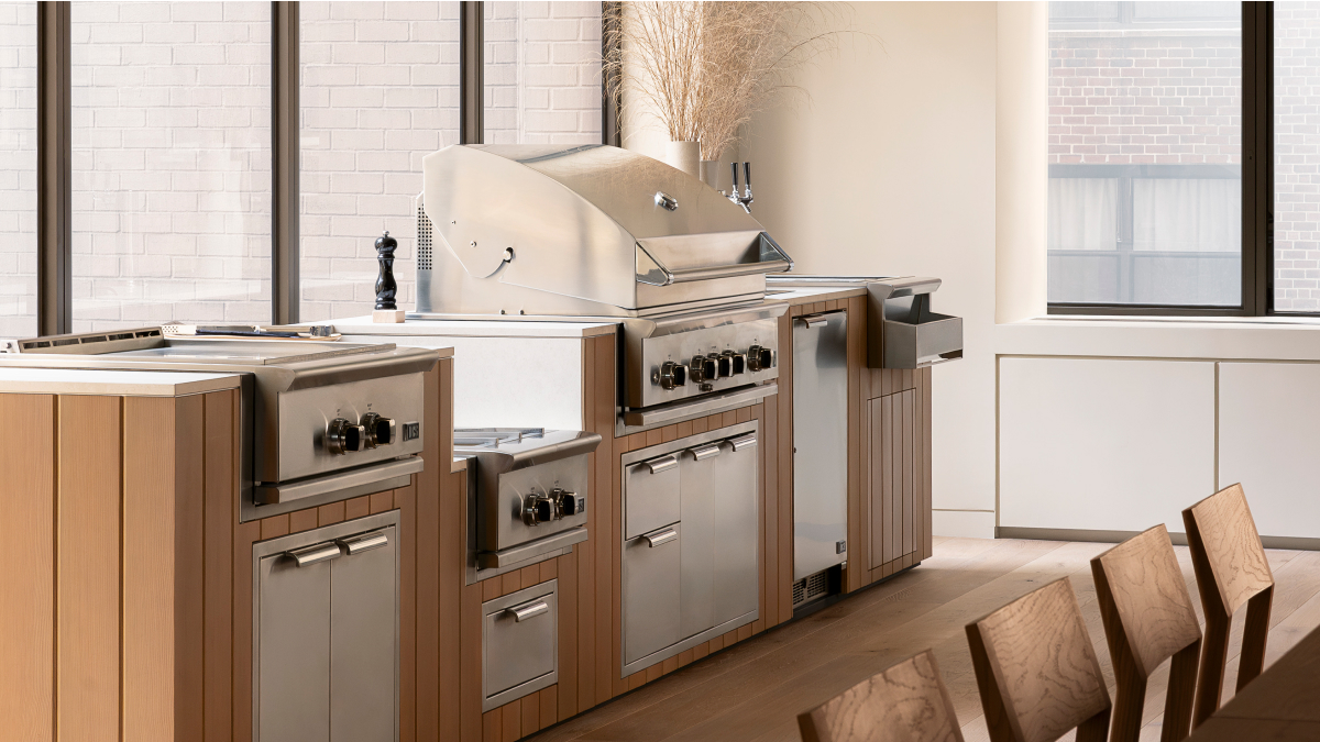 Demonstration Kitchen Featuring DCS Appliances at New York Experience Centre