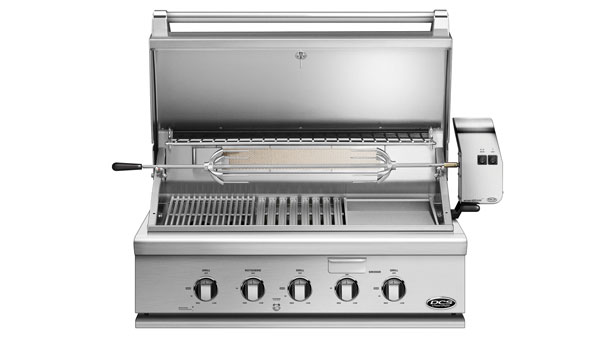 36ʺ Grill with Rotisserie
