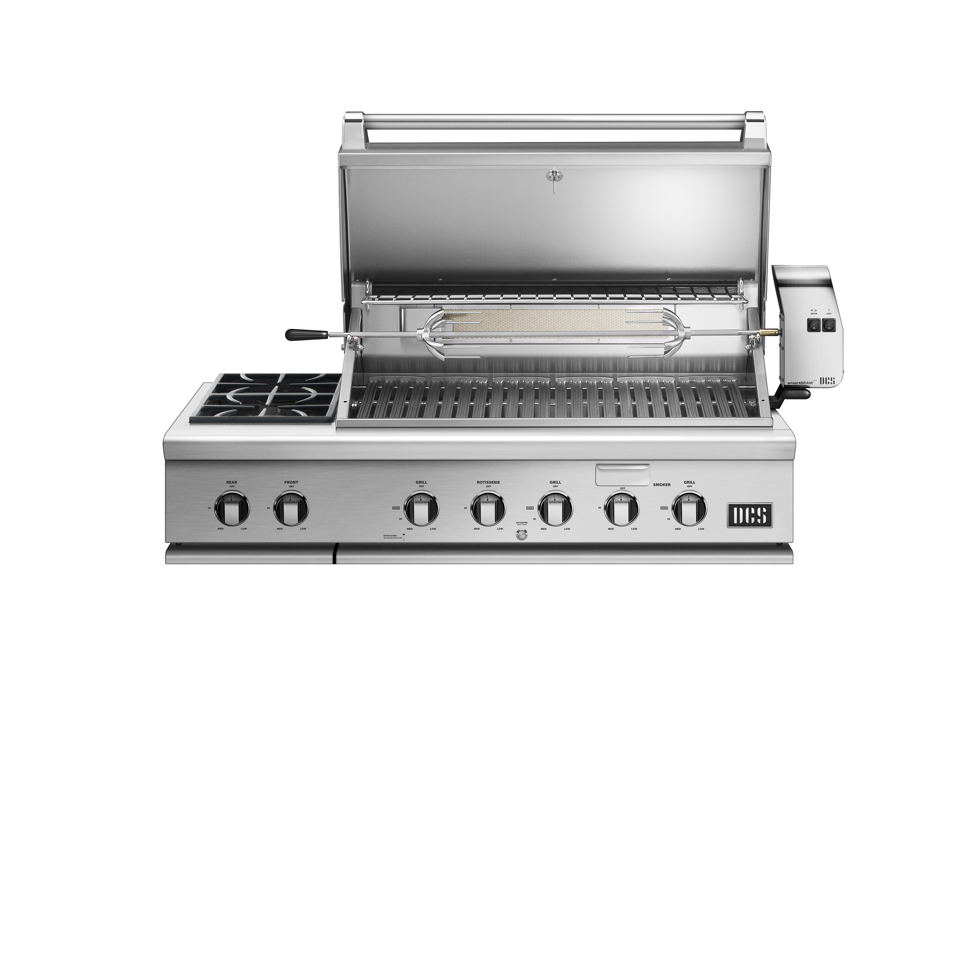 DCS 48" Grill with Integrated Side Burners, LPG